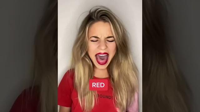 Singing as different colors Singing as different colors