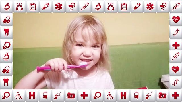 Важное катино видео - как чистить зубы Важное катино видео - как чистить зубы