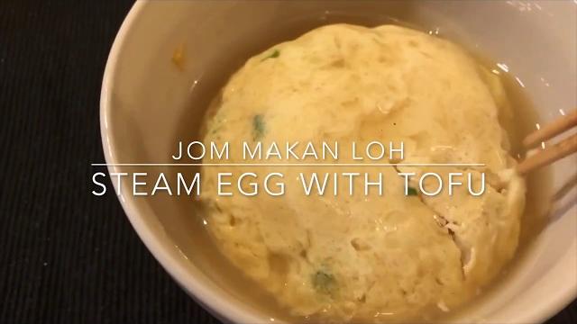 Steam egg with tofu Steam egg with tofu