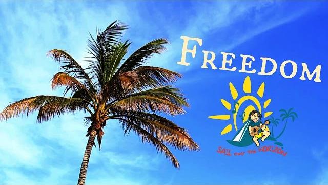 Sail over the horizon - freedom Sail over the horizon - freedom
