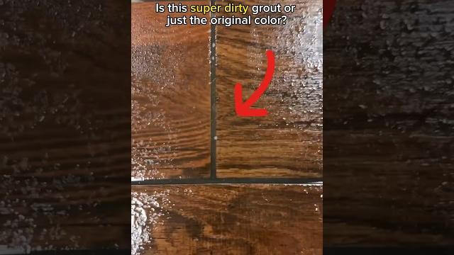 Is this grout super dirty? Is this grout super dirty?