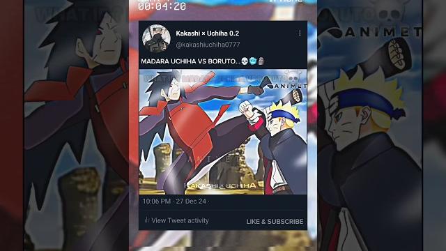 Madara uchiha vs boruto Madara uchiha vs boruto