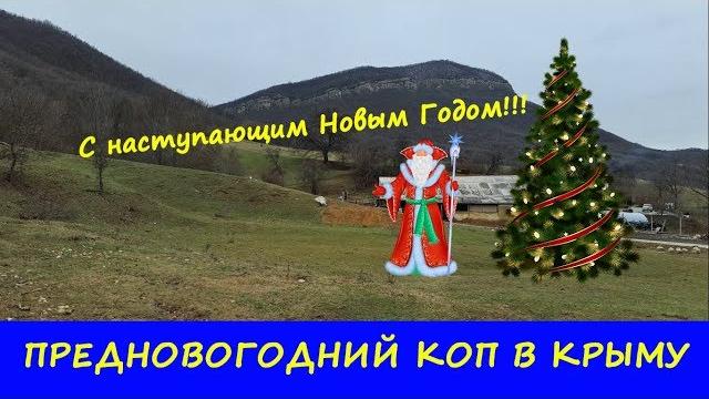 Предновогодний коп в крыму Предновогодний коп в крыму