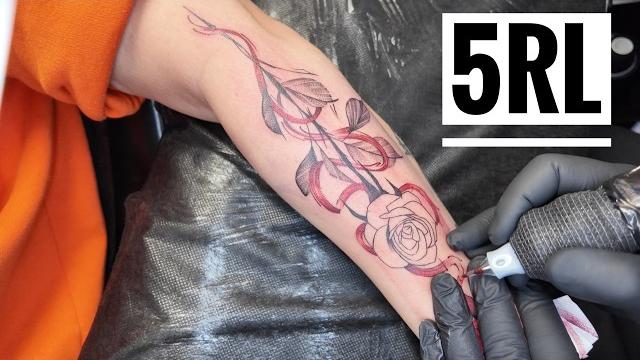 5rl snake rose tattoo 5rl snake rose tattoo
