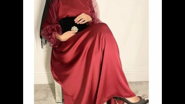Satin abaya 5 shades for everyday Satin abaya 5 shades for everyday