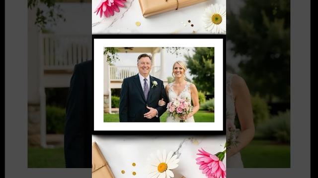 Let deceased dad walk down aisle with the daughter on wedding #customportrait #wedding #family #dad Let deceased dad walk down aisle with the daughter on wedding #customportrait #wedding #family #dad