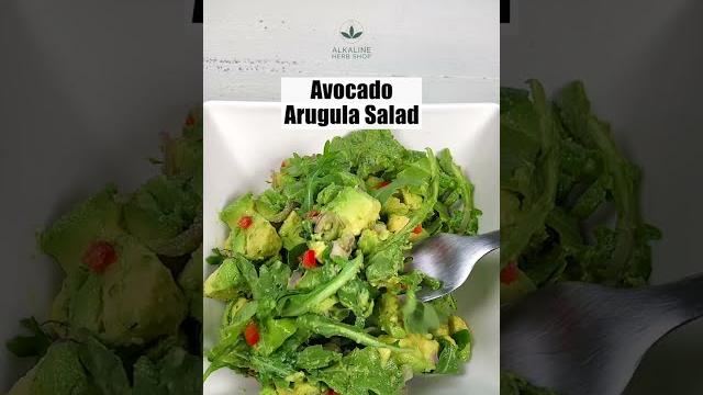 Avocado arugula salad Avocado arugula salad