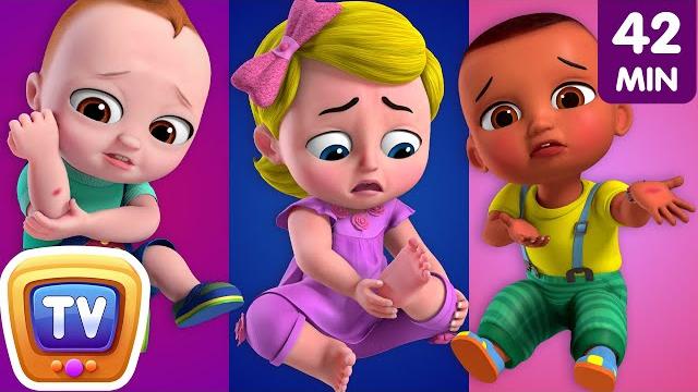 Boo boo song plus more baby songs - chuchu tv baby nursery rhymes & kids songs - baby taku’s world Boo boo song plus more baby songs - chuchu tv baby nursery rhymes & kids songs - baby taku’s world