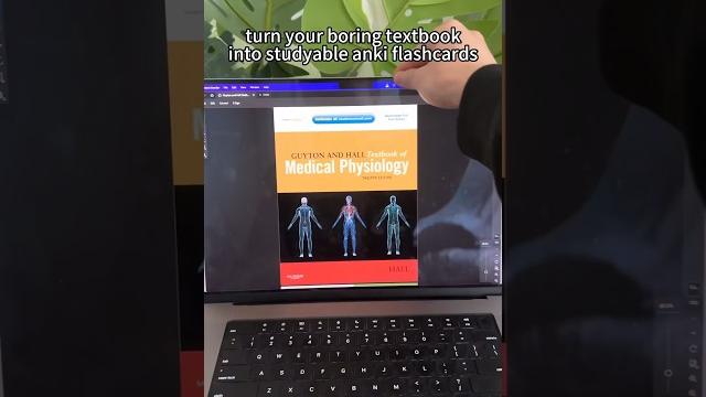 Turn guyton and hall textbook of medical physiology into studyable anki flashcards #medicine #anki Turn guyton and hall textbook of medical physiology into studyable anki flashcards #medicine #anki