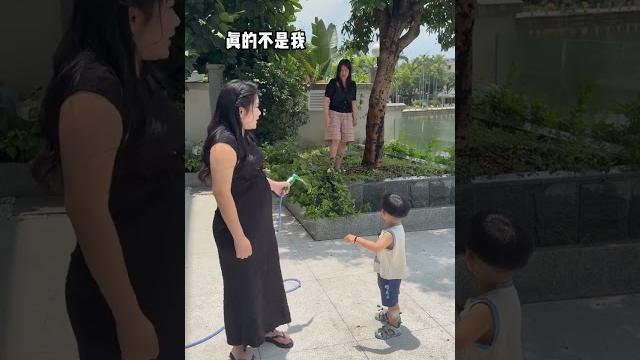 3岁侄子太调皮把姑姑坑惨了 3岁侄子太调皮把姑姑坑惨了