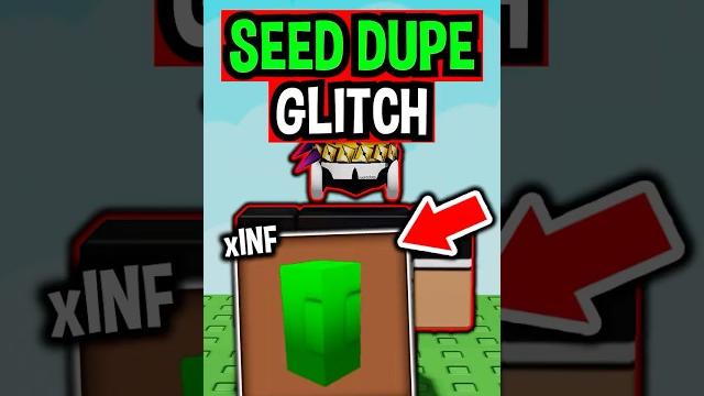 Crazy seed dupe glitch in roblox grow a garden.. Crazy seed dupe glitch in roblox grow a garden..