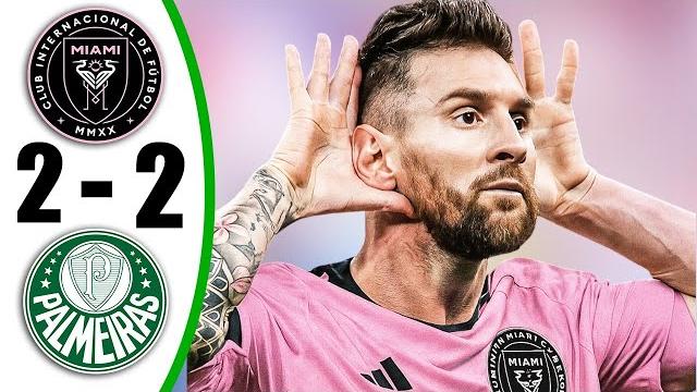 Messi hat-trick inter miami vs palmeiras 2-2- all goals & highlights - club world cup 2025 Messi hat-trick inter miami vs palmeiras 2-2- all goals & highlights - club world cup 2025