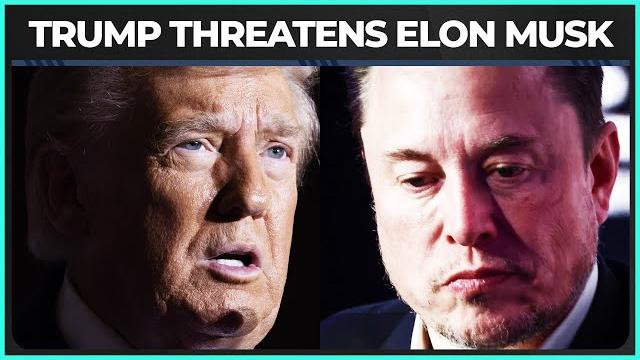 Pathetic new twist in the musk vs trump drama Pathetic new twist in the musk vs trump drama