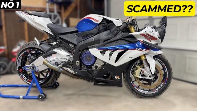 I bought a crash damaged bmw s1000rr pt.1 I bought a crash damaged bmw s1000rr pt.1