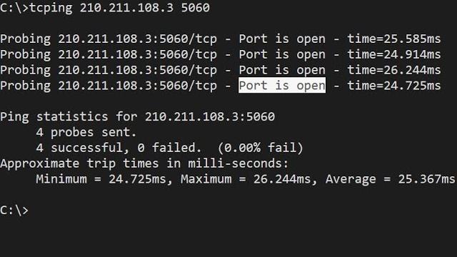 Cmd : check port open with only 1 command | netvn Cmd : check port open with only 1 command | netvn