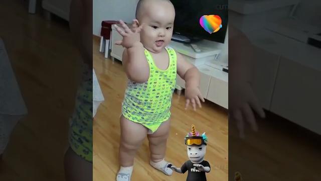 Dum dum dum dika dika || #cute#babydance Dum dum dum dika dika || #cute#babydance