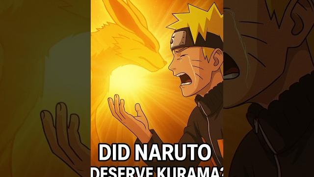 Did naruto really deserve kurama? #animehindiexplain Did naruto really deserve kurama? #animehindiexplain