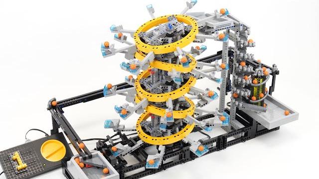 Lego great ball contraption: fivetilted rings Lego great ball contraption: fivetilted rings