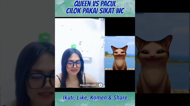 Queen jungle vs pacul cilok pakai sikat wc Queen jungle vs pacul cilok pakai sikat wc