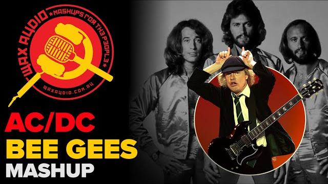 Stayin' in black (bee gees + ac/dc mashup) by wax audio Stayin' in black (bee gees + ac/dc mashup) by wax audio
