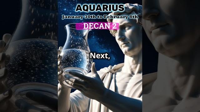 3 types of aquarius decans #astrology2025 3 types of aquarius decans #astrology2025