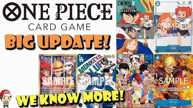 Big one piece tcg updates! dodgers luffy, magazine promos, official frames! (one piece tcg news) Big one piece tcg updates! dodgers luffy, magazine promos, official frames! (one piece tcg news)