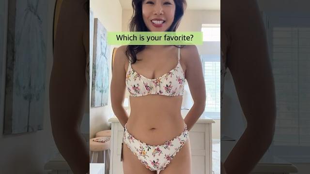 4 swimsuits try-on in 7 seconds! shop right from this post! #swimsuit #tryon #target #fashionhaul 4 swimsuits try-on in 7 seconds! shop right from this post! #swimsuit #tryon #target #fashionhaul