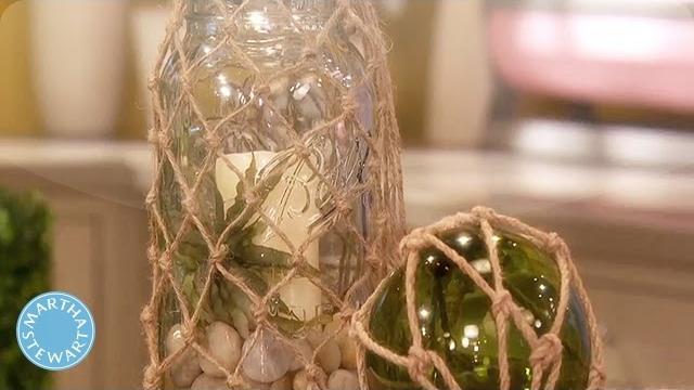 Knotted hanging lantern diy project - martha stewart Knotted hanging lantern diy project - martha stewart