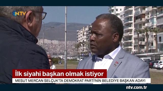 İlk siyahi başkan olmak istiyor İlk siyahi başkan olmak istiyor