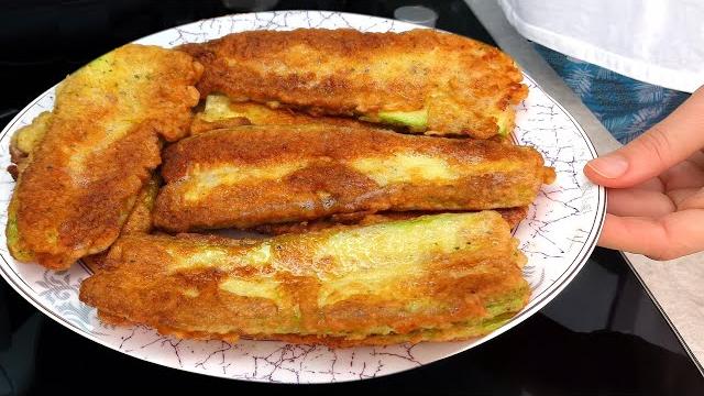 Fried zucchini tastes better than meat: a turkish family taught me this! no one knows this recipe. Fried zucchini tastes better than meat: a turkish family taught me this! no one knows this recipe.