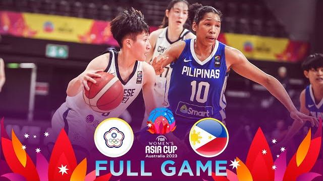 Chinese taipei v philippines | full basketball game | fiba women's asia cup 2023 - division a Chinese taipei v philippines | full basketball game | fiba women's asia cup 2023 - division a