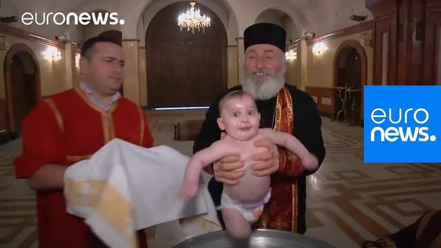 This baptism in georgia is enough to make your head spin - orthodox religion | euronews This baptism in georgia is enough to make your head spin - orthodox religion | euronews