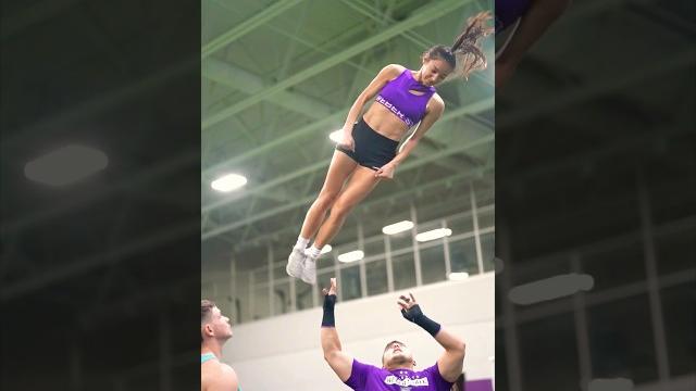 High quality video high quality stunt #sportshorts #cheerleading #cheer #fitness #work @katabela High quality video high quality stunt #sportshorts #cheerleading #cheer #fitness #work @katabela