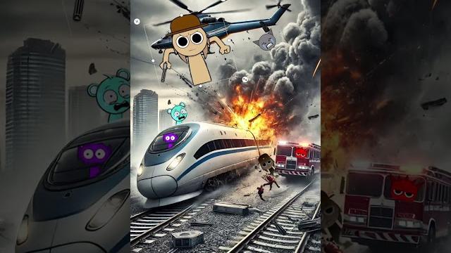Interesting train crash | incredibox sprunki ️ Interesting train crash | incredibox sprunki ️