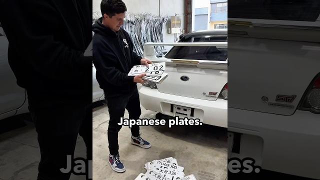 Japanese number plates options reveal! #japan #numberplate #cars #jdm #r34 #gtr #newzealand Japanese number plates options reveal! #japan #numberplate #cars #jdm #r34 #gtr #newzealand