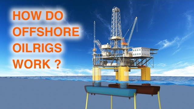 How offshore oilrigs work, float, and extract oil How offshore oilrigs work, float, and extract oil
