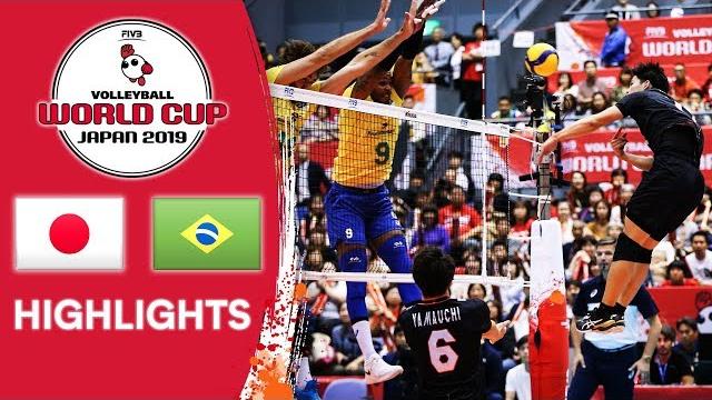 Japan vs. brazil - highlights | men's volleyball world cup 2019 Japan vs. brazil - highlights | men's volleyball world cup 2019