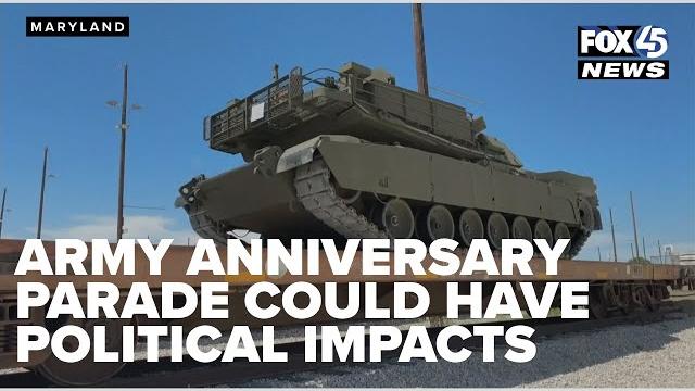 Massive u.s. army 250th anniversary parade could have big political impacts, expert says Massive u.s. army 250th anniversary parade could have big political impacts, expert says