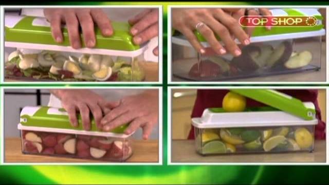 Измельчитель nicer dicer plus - то, что он делает на кухне невероятно!