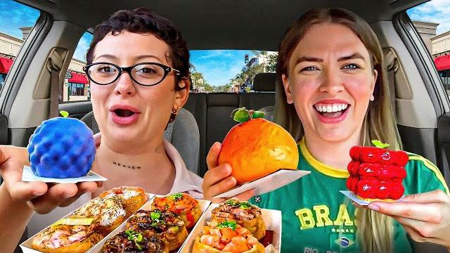 Trying viral tiktok foods with vanillamace Trying viral tiktok foods with vanillamace
