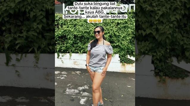 Tapi ga mau dibilang tante-tante… Tapi ga mau dibilang tante-tante…