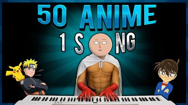 50 anime in 1 song (in 5 minutes) 50 anime in 1 song (in 5 minutes)