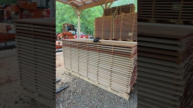 The mona lisa of lumber stacks The mona lisa of lumber stacks