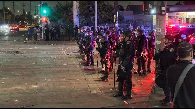 Live ice in la marines deployed - viewer discretion is advised Live ice in la marines deployed - viewer discretion is advised