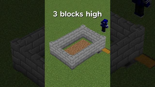 Minecraft easiest iron farm #shorts Minecraft easiest iron farm #shorts