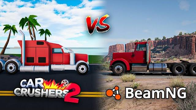 Car crushers 2 vs beamng drive #1 Car crushers 2 vs beamng drive #1