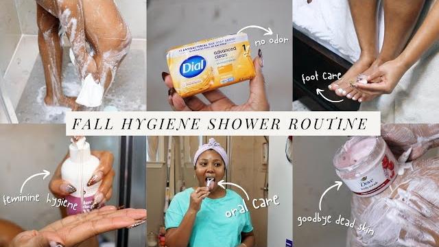 Ultimate fall shower routine | feminine hygiene +oral hygiene + eliminating body odor & dark spots Ultimate fall shower routine | feminine hygiene +oral hygiene + eliminating body odor & dark spots