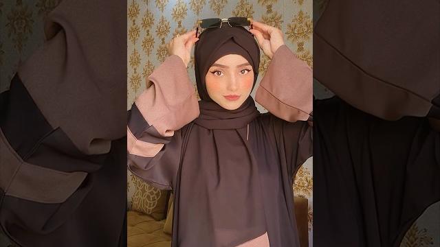 Effortless & elegant hijab style with abaya by areeba_tahir_ /full video #tutorial#hijabstyle#shorts Effortless & elegant hijab style with abaya by areeba_tahir_ /full video #tutorial#hijabstyle#shorts