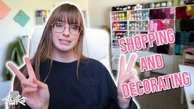 Finishing my craft room (almost) | passioknit vlog Finishing my craft room (almost) | passioknit vlog