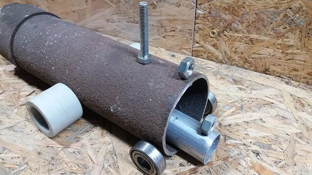 Ролики для гриндера без токарки. простой способ. Ролики для гриндера без токарки. простой способ.